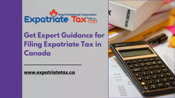 get expert guidance for filing expatriate