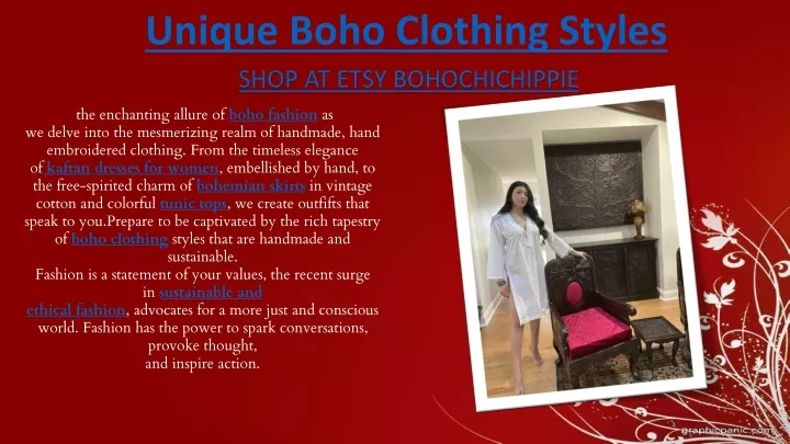 unique boho clothing styles