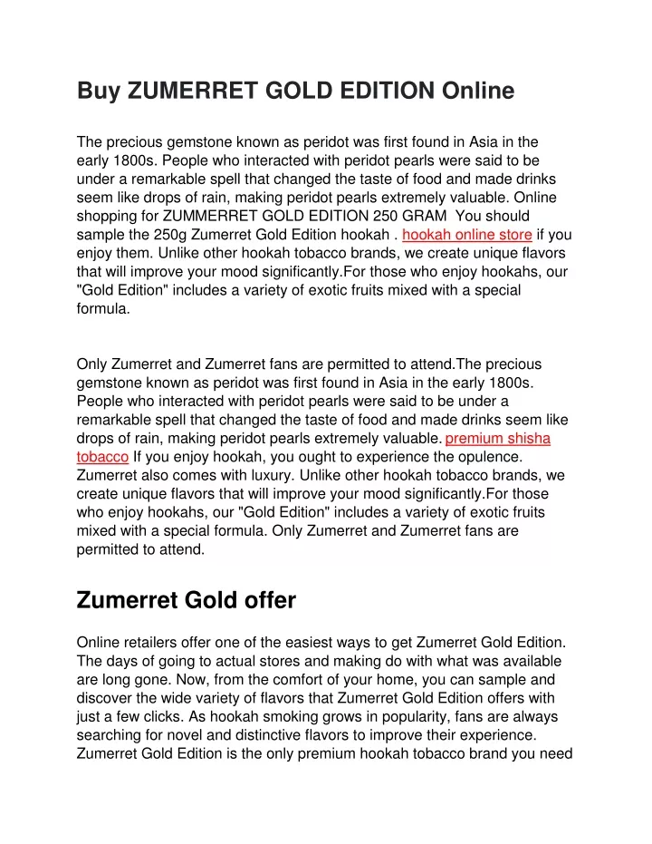 buy zumerret gold edition online the precious