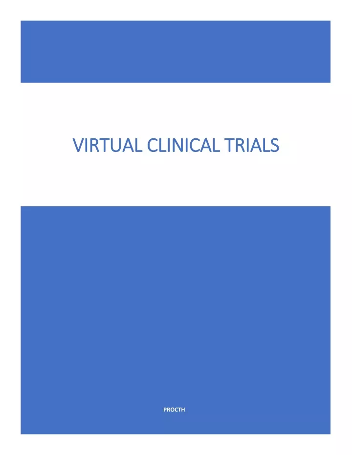 virtual clinical tri virtual clinical trials