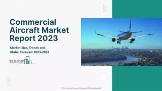 commercial aircraft market report 2023