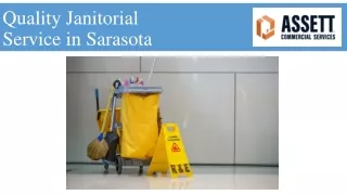 Quality Janitorial Service in Sarasota
