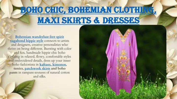 boho chic bohemian clothing maxi skirts dresses