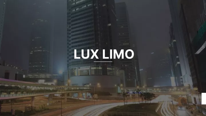 lux limo