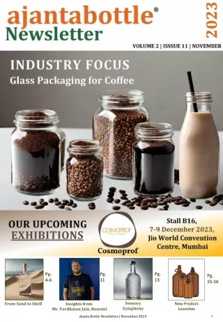 Glass Packaging for Coffee | NewsLetter | Glass Bottle Supplier
