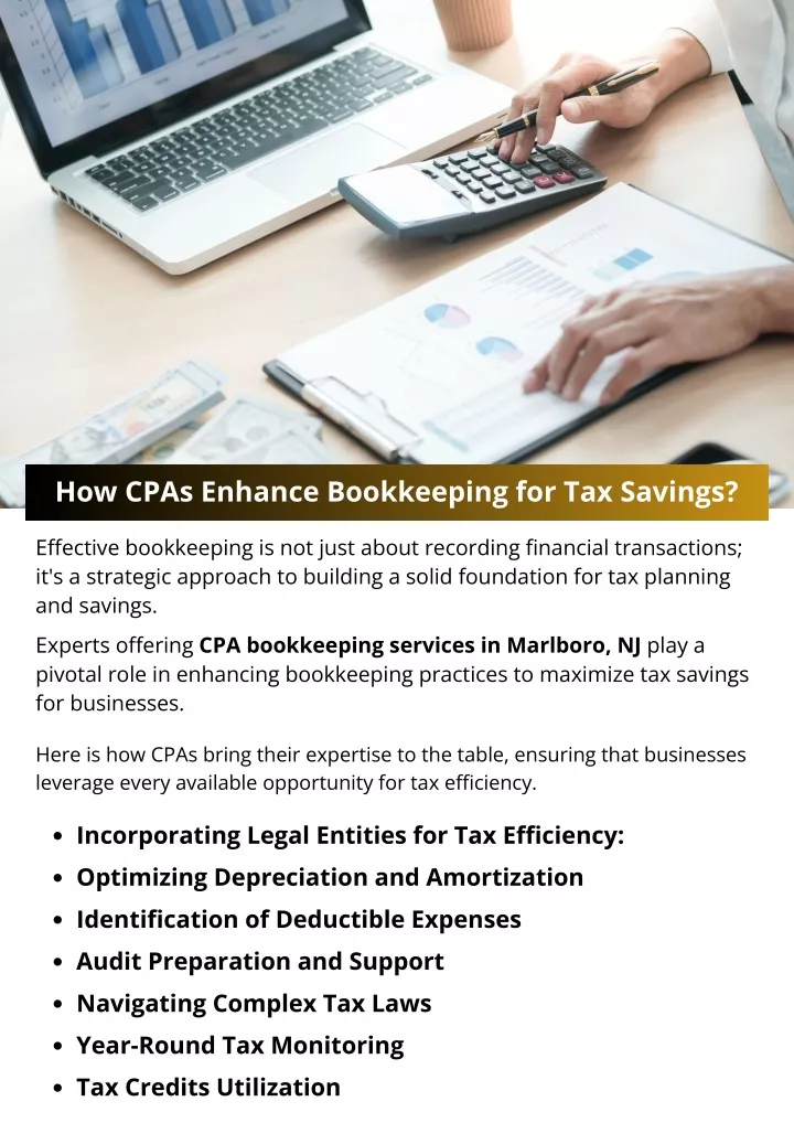 how cpas enhance bookkeeping for tax savings