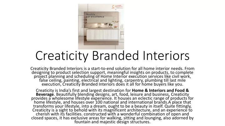 creaticity branded interiors