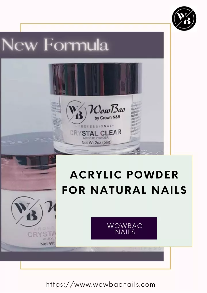 acrylic powder for natural nails