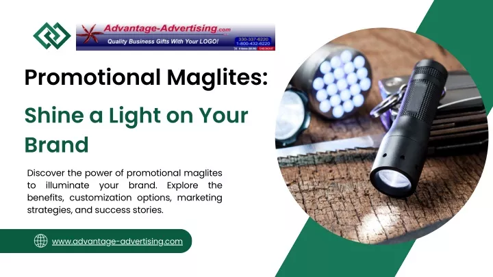 promotional maglites shine a light on your brand