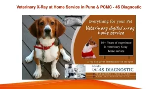 Veterinary X-Ray at Home Service in Pune & PCMC - 4S Diagnostic