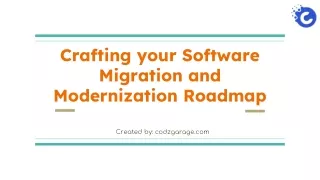 application modernization roadmap