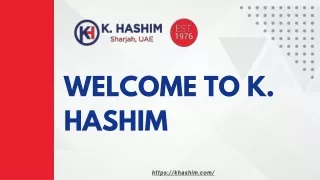 K Hashim
