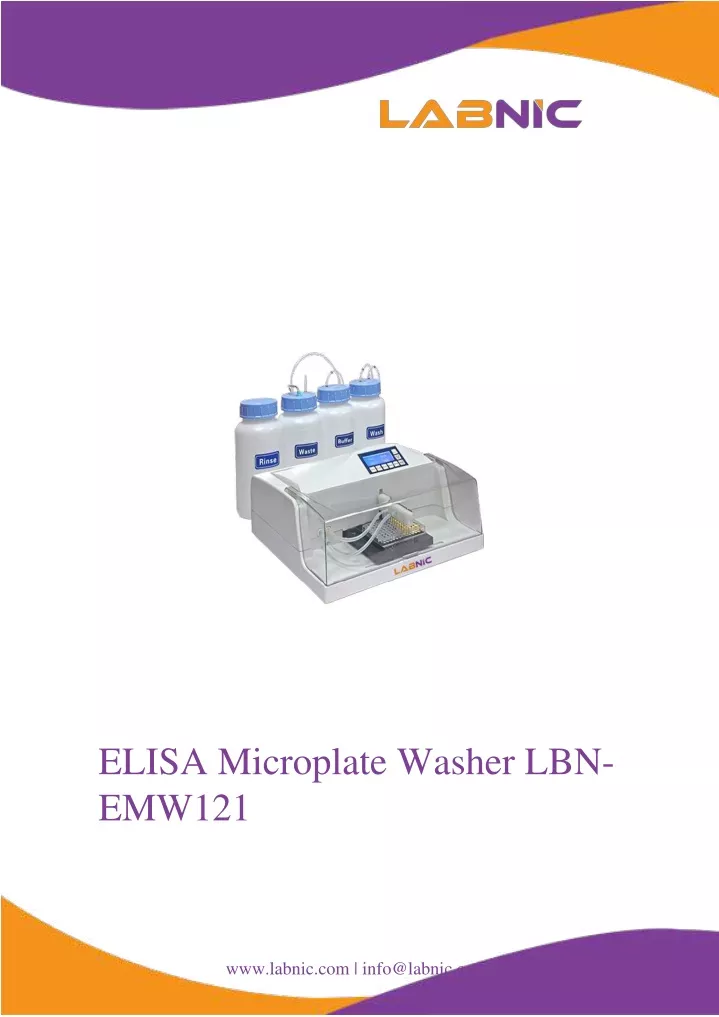 elisa microplate washer lbn emw121