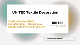 unitec textile decoration