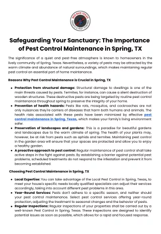 safeguarding your sanctuary the importance