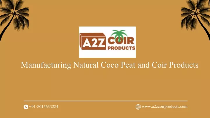 www a2zcoirproducts com