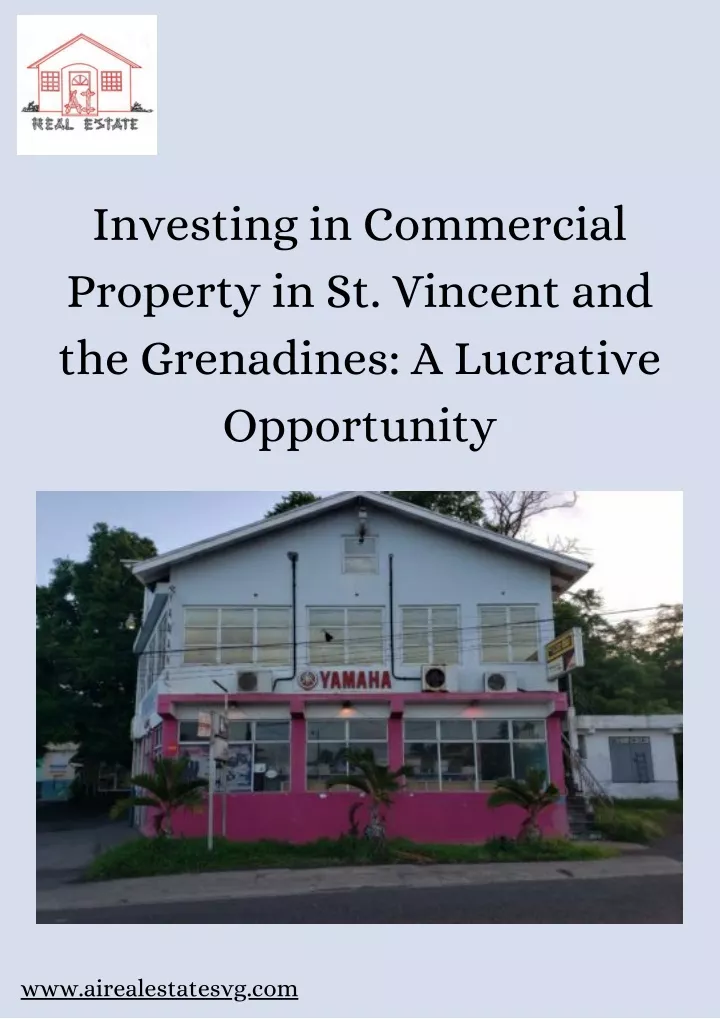 investing in commercial property in st vincent