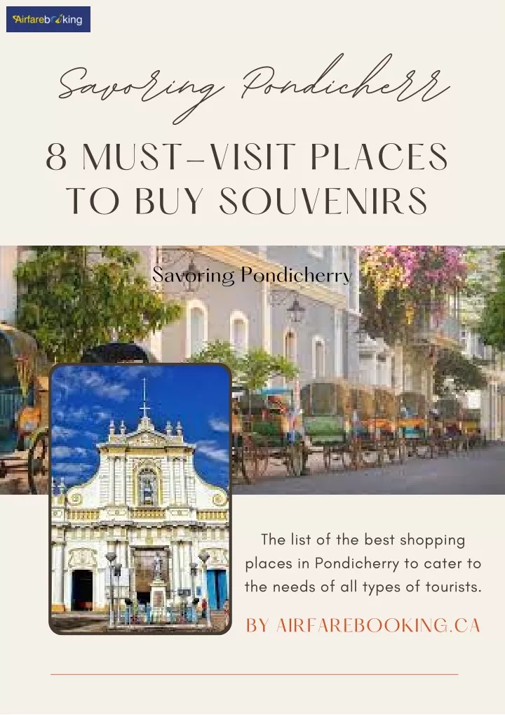 savoring pondicherr