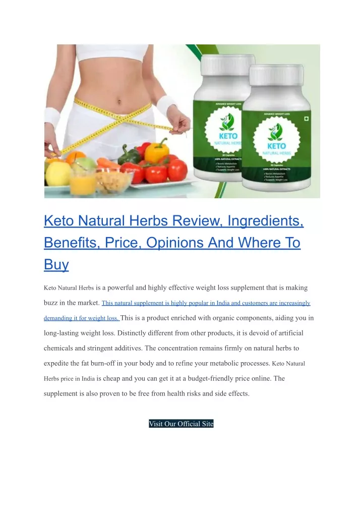 keto natural herbs review ingredients benefits