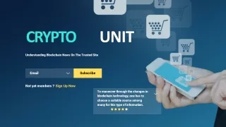 Cryptounit.com Cryptounit is the Best platform For all Crypto Beginner