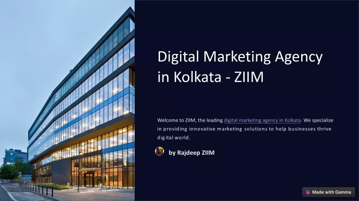 digital marketing agency in kolkata ziim