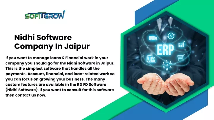 nidhi software company in jaipur