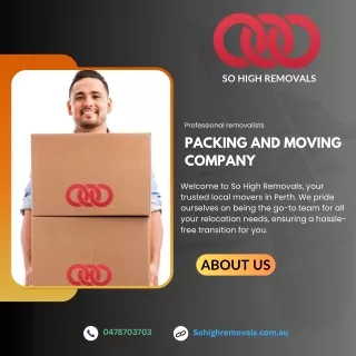 Packing and moving services