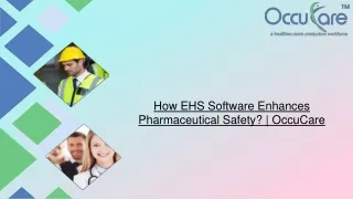 How EHS Software Enhances Pharmaceutical Safety