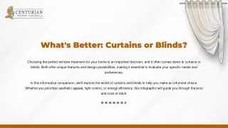Curtains or Blinds Find Your Perfect Window Solution