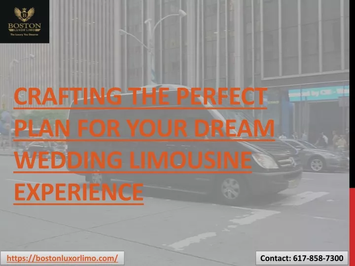 crafting the perfect plan for your dream wedding limousine experience