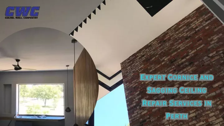 expert cornice and sagging ceiling repair