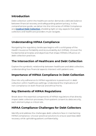 HIPAA & Debt Collection (1)