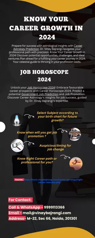 Know Your Career Growth in 2024