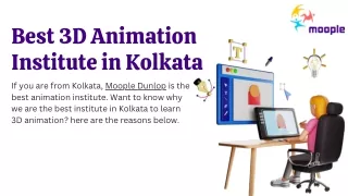 Best 3D Animation Institute in Kolkata