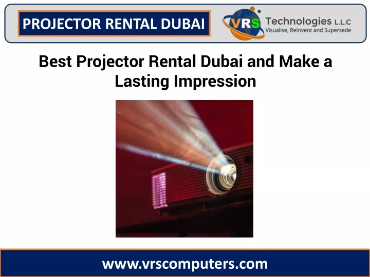 projector rental dubai