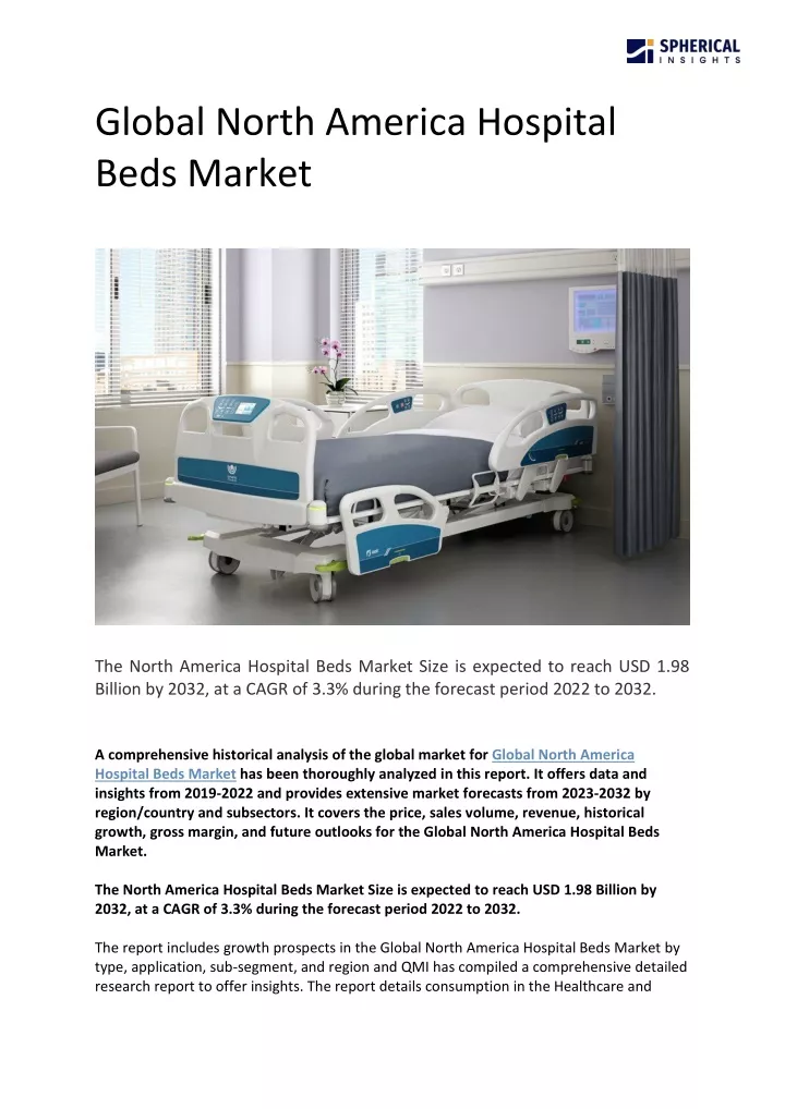 global north america hospital beds market
