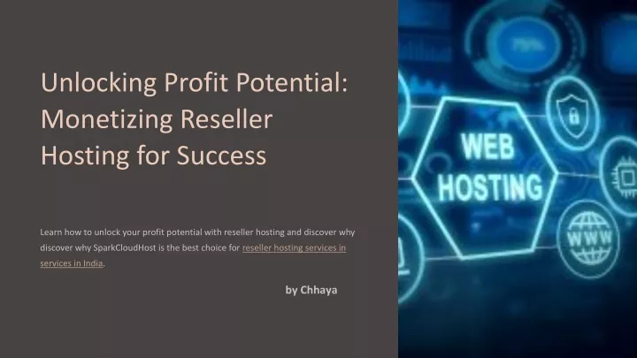 unlocking profit potential monetizing reseller