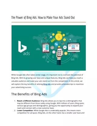 The Power of Bing Ads_ How to Make Your Ads Stand Out