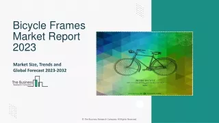 bicycle frames market report 2023