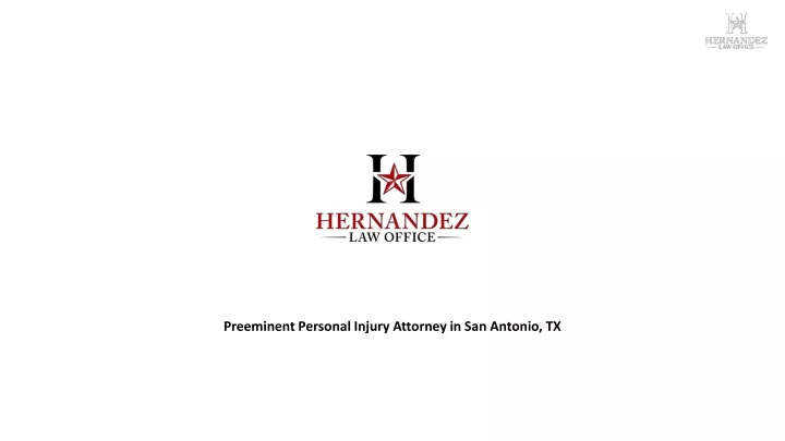preeminent personal injury attorney