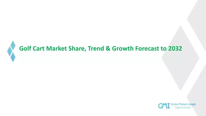 golf cart market share trend growth forecast