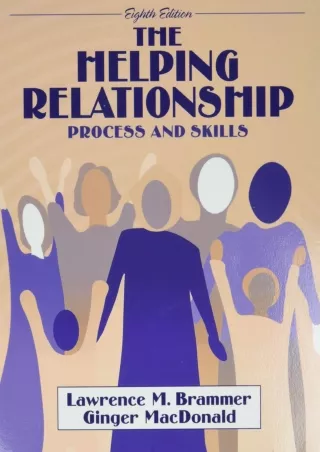 download⚡️[EBOOK]❤️ Helping Relationship, The: Process and Skills