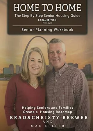 [DOWNLOAD]⚡️PDF✔️ Home to Home Workbook Local Edition: Senior Planning Workbook