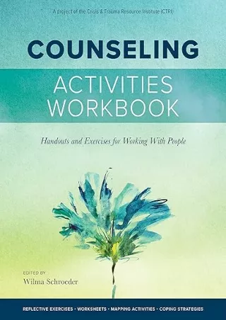 download⚡️[EBOOK]❤️ Counseling Activities Workbook: Handouts and Exercises for Working With People