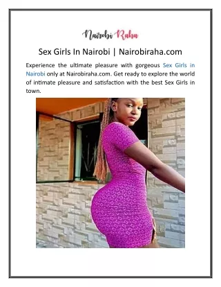 Sex Girls In Nairobi Nairobiraha