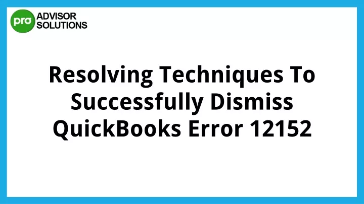 resolving techniques to successfully dismiss