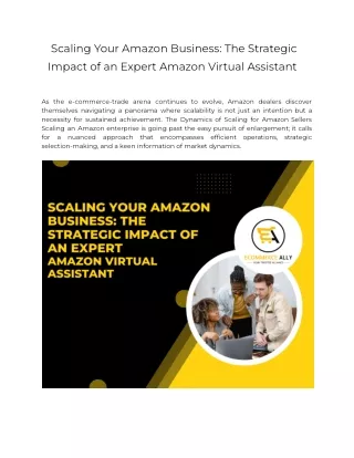 Scaling Your Amazon Business_ The Strategic Impact of an Expert Amazon Virtual Assistant (1)