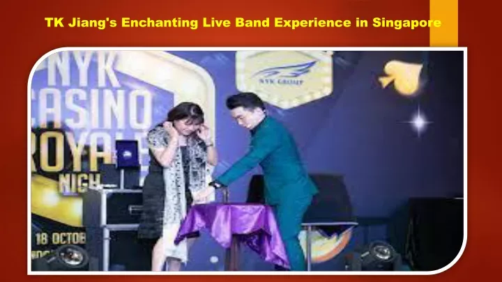 tk jiang s enchanting live band experience