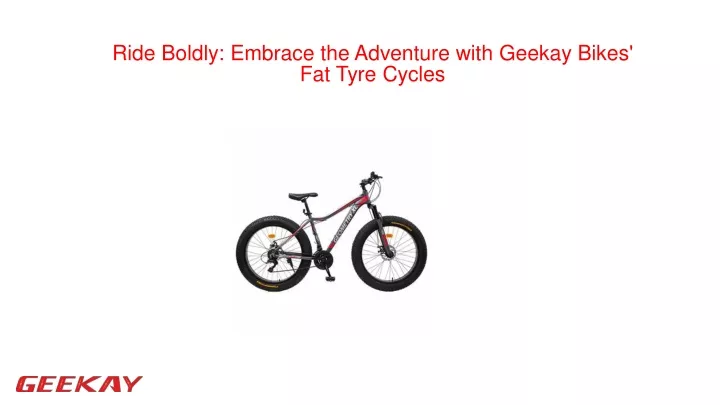 ride boldly embrace the adventure with geekay