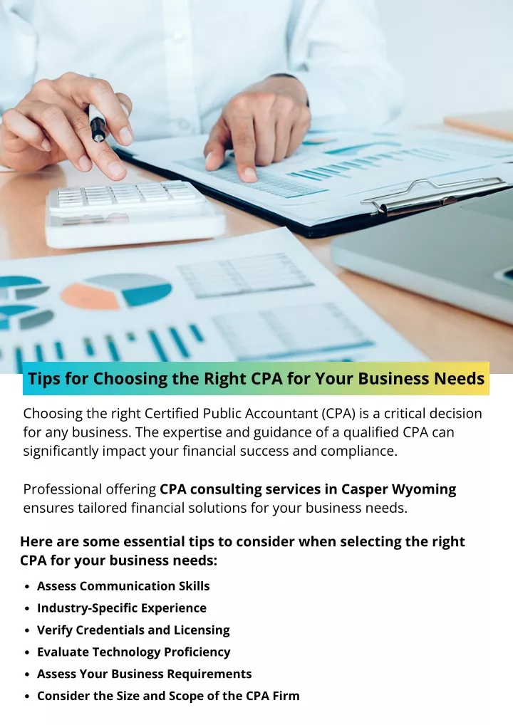 tips for choosing the right cpa for your business